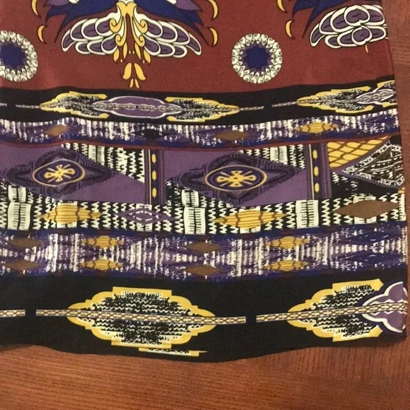 Anthropologie One shoulder silk dress by Hazel - Picture 4 of 7